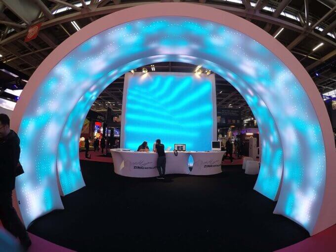 Arches en LED